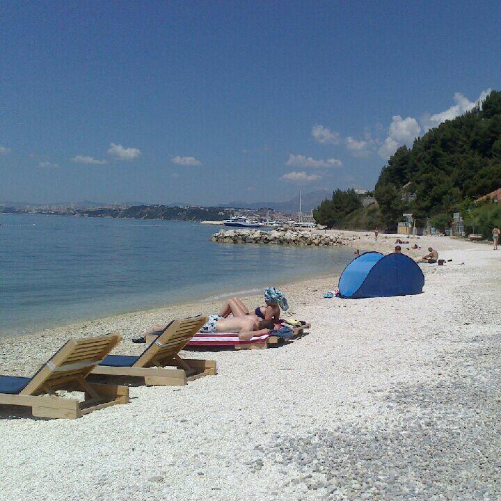 Beach Villa Bb Podstrana Bagian luar foto