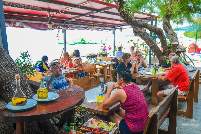 Beach Villa Bb Podstrana Bagian luar foto